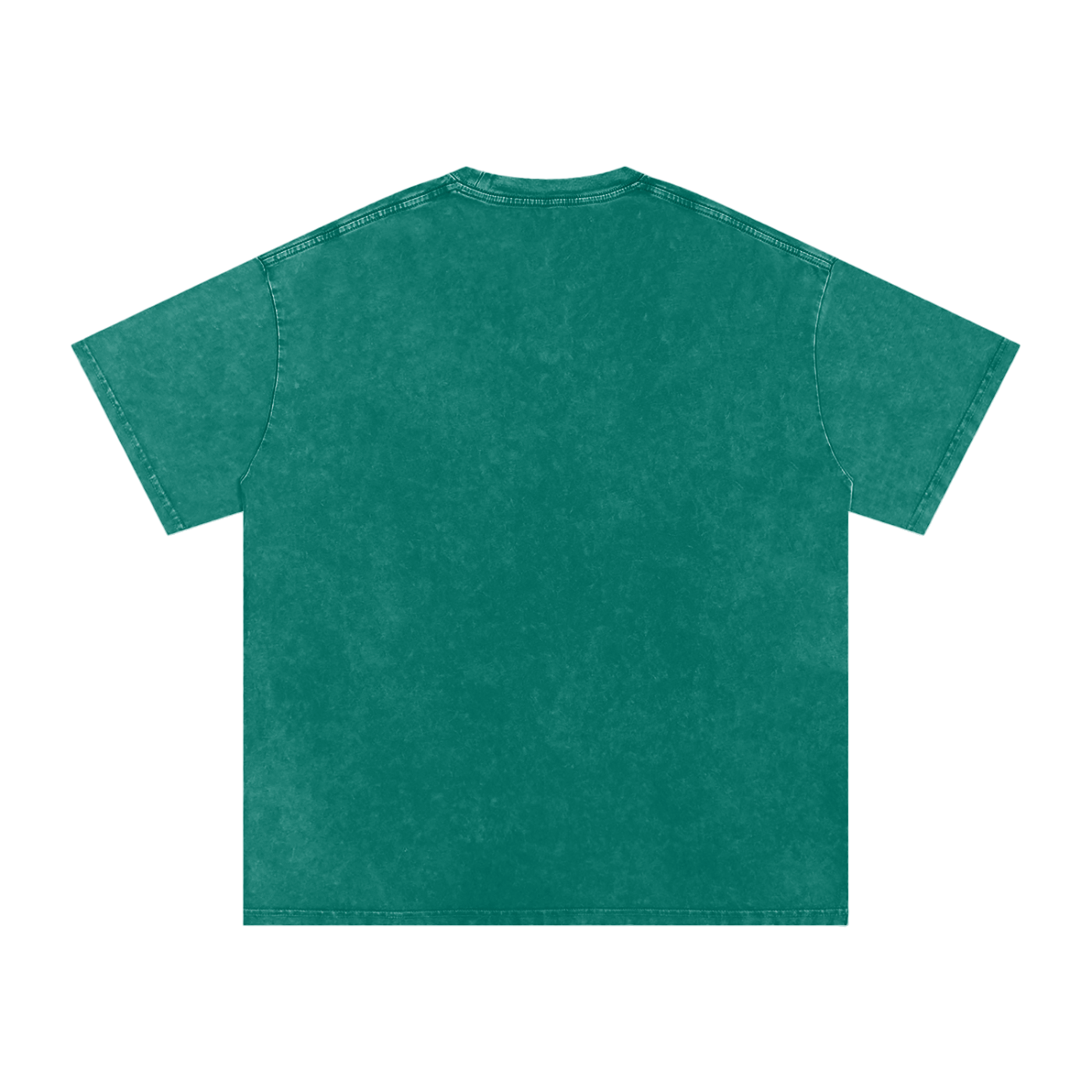 Snow Washed Oversized Cotton T-Shirt Caguamas