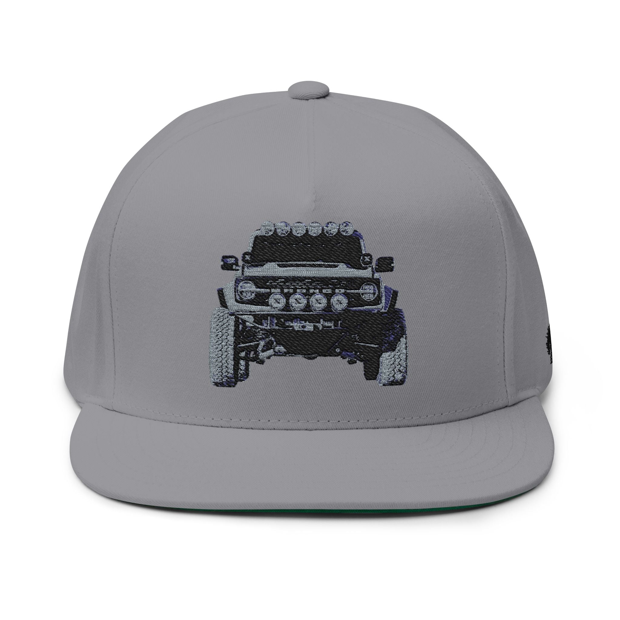 Flat Bill Cap (Embroidery)