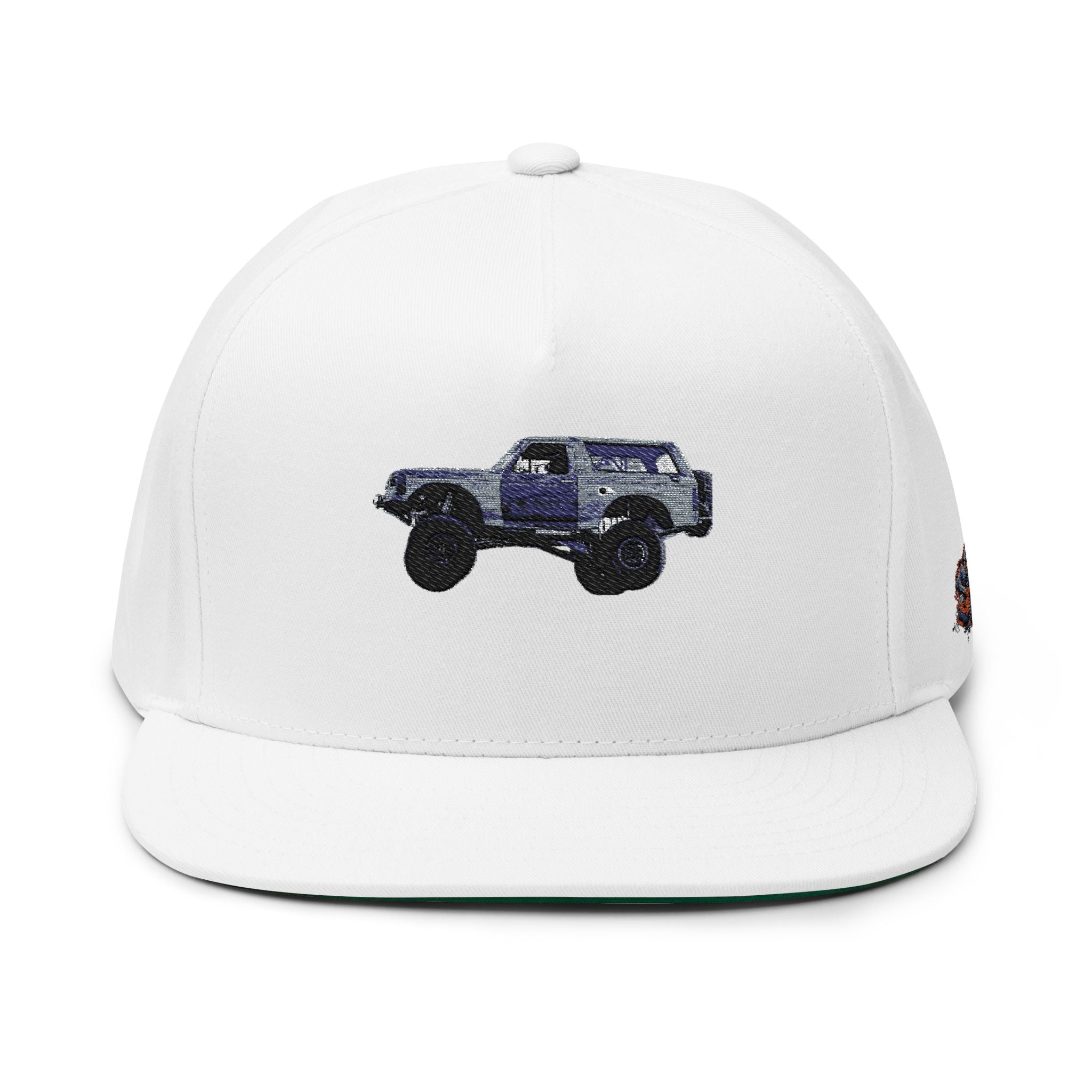 Flat Bill Cap (Embroidery)
