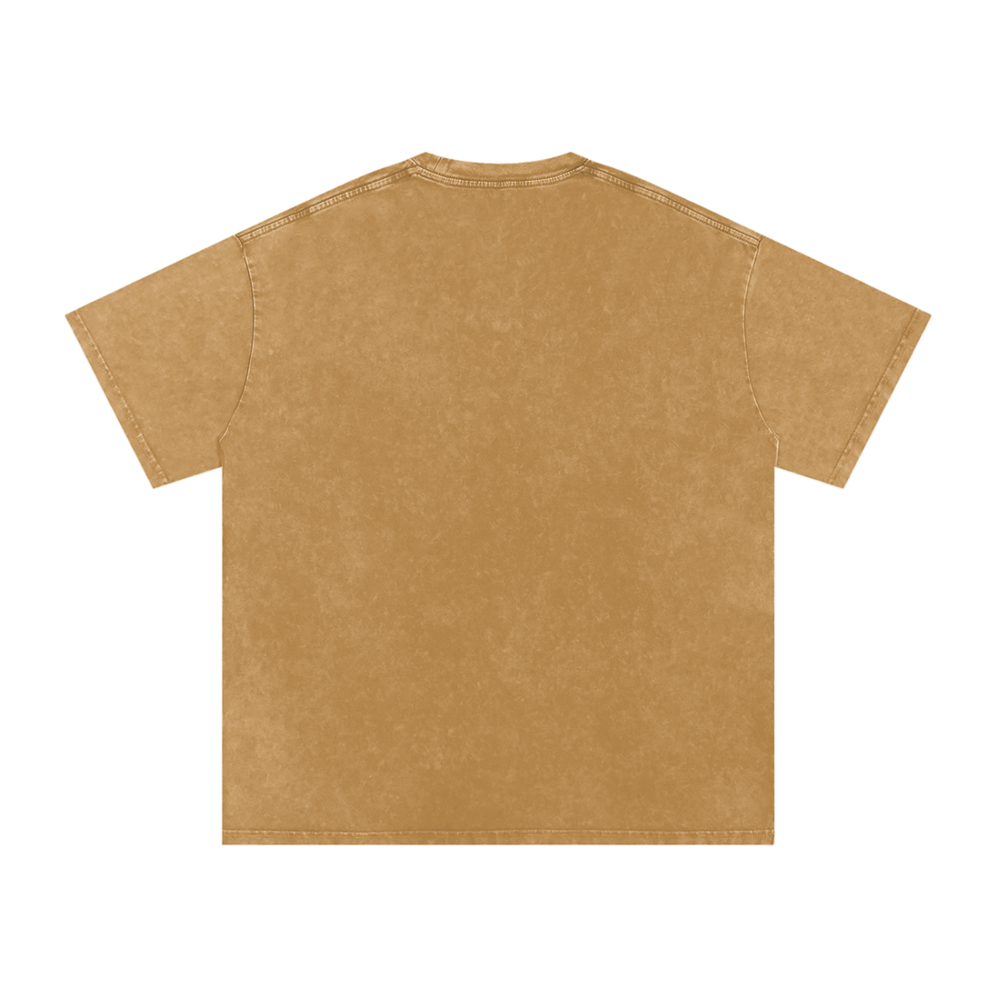 Snow Washed Oversized Cotton T-Shirt Murica