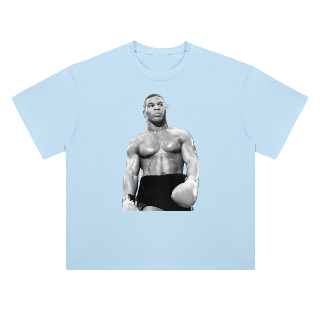 Heavyweight Drop Shoulder Cotton T-Shirt Tyson pose
