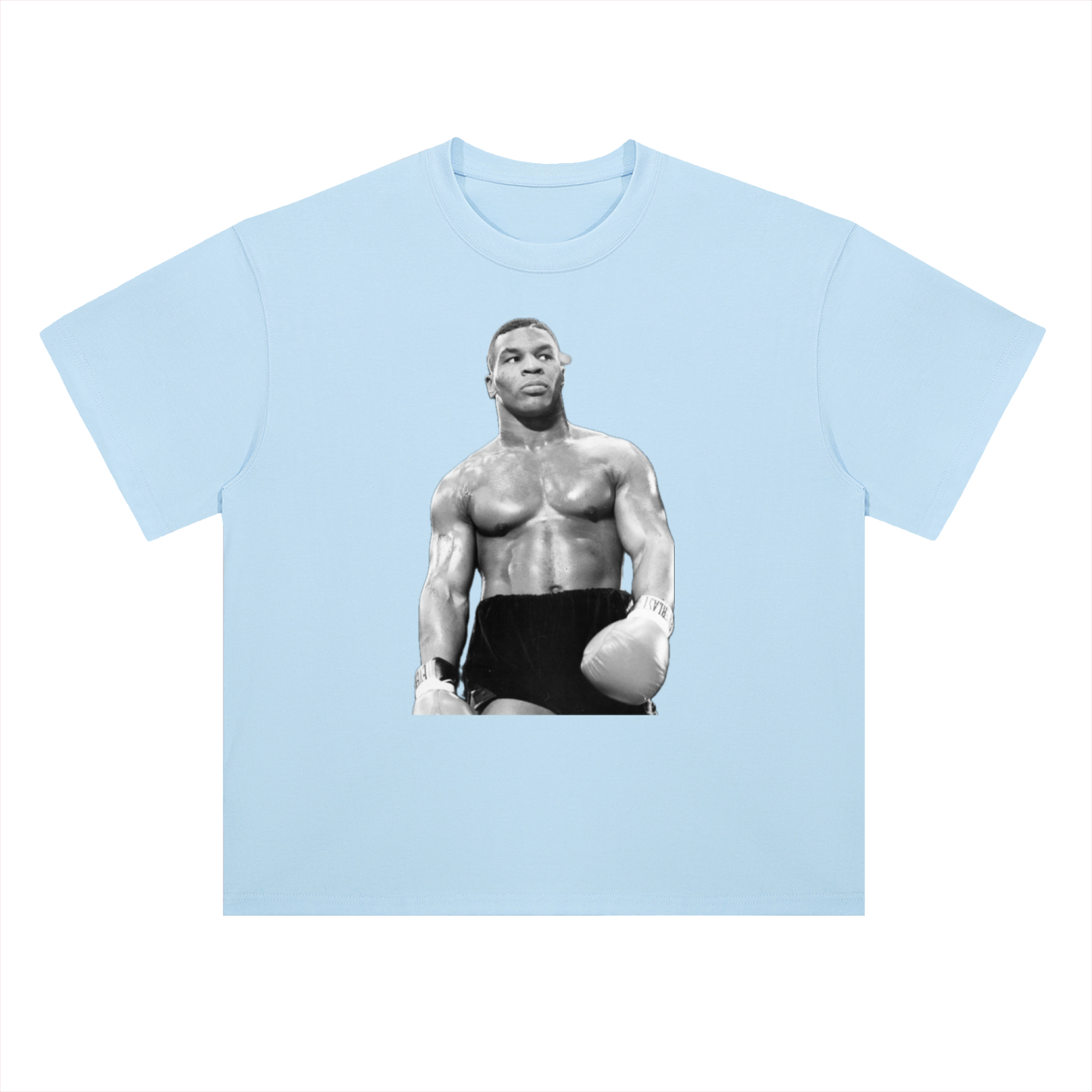 Heavyweight Drop Shoulder Cotton T-Shirt Tyson pose