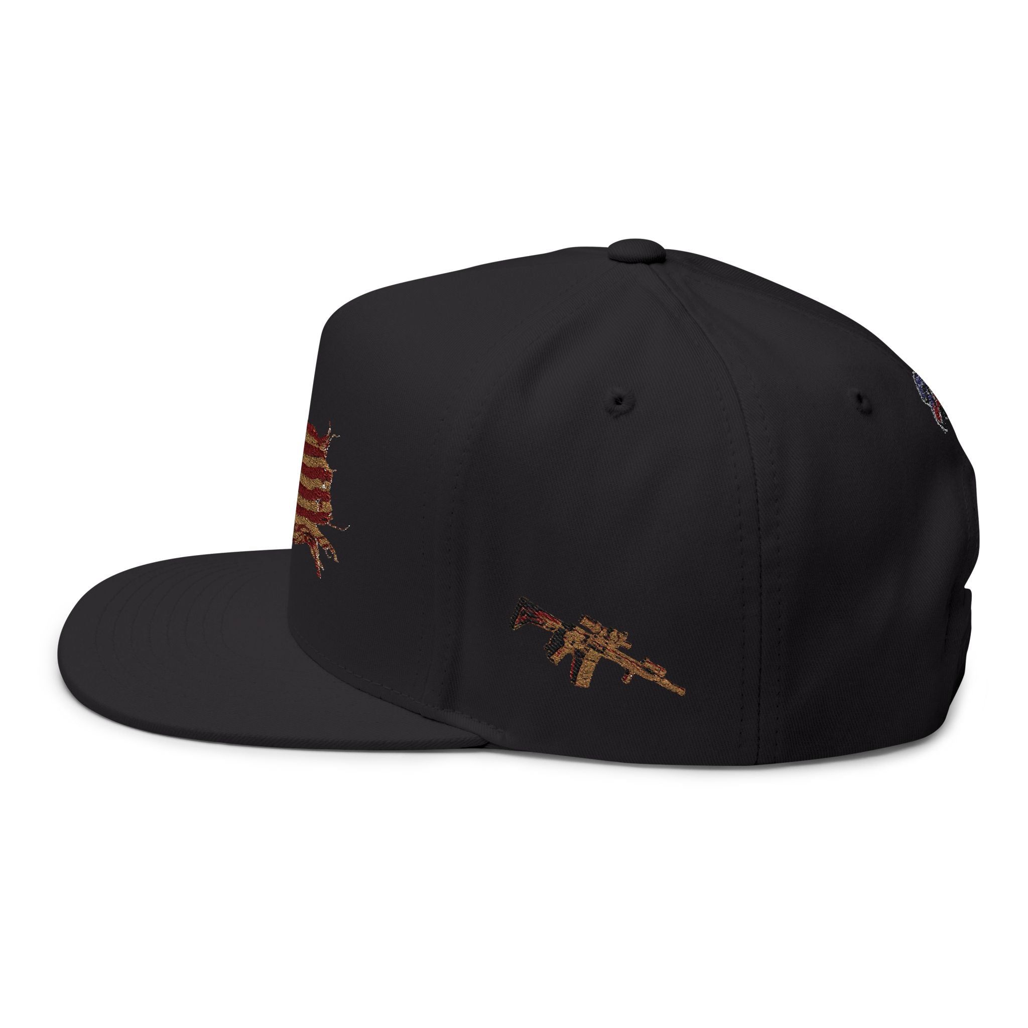 Flat Bill Cap (Embroidery)