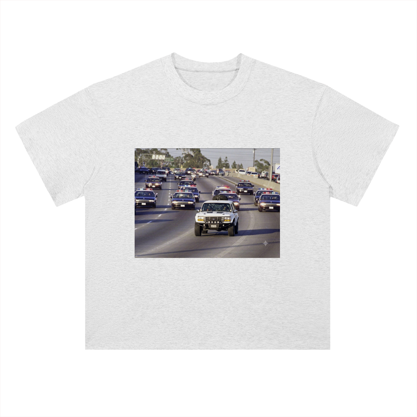 Heavyweight Drop Shoulder Cotton T-Shirt OJ Bronco