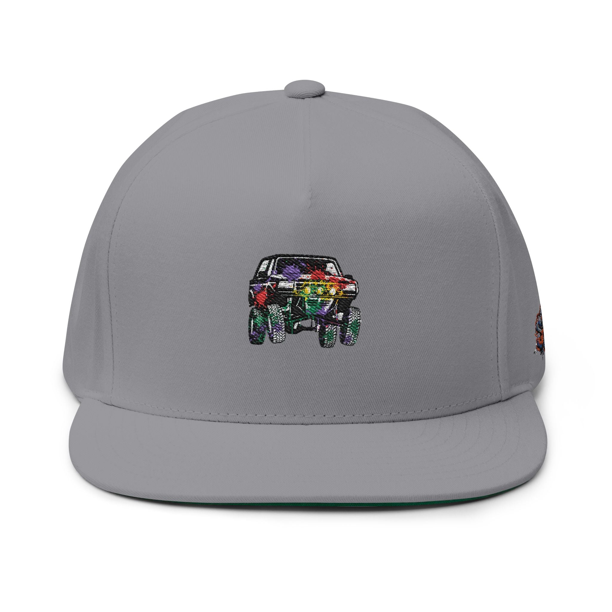 Flat Bill Cap (Embroidery)