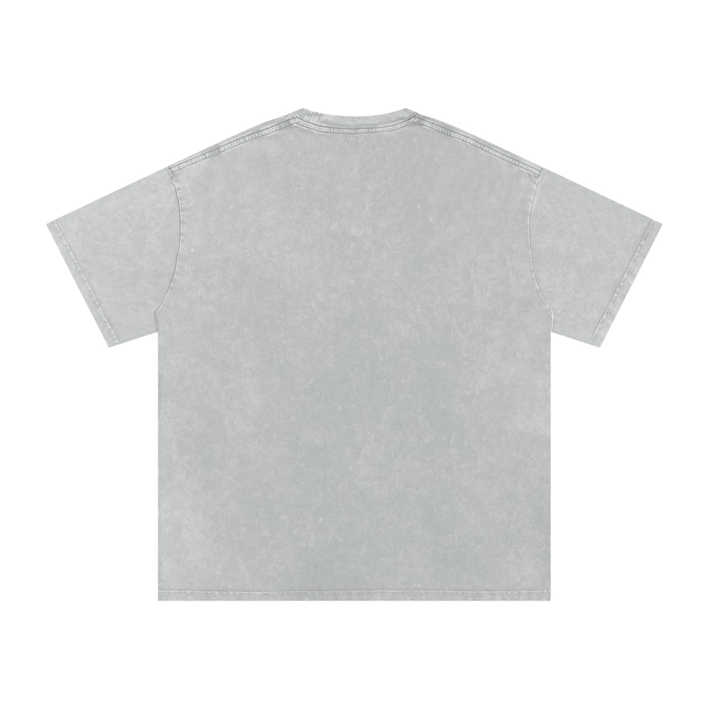 Snow Washed Oversized Cotton T-Shirt Mexican calendar