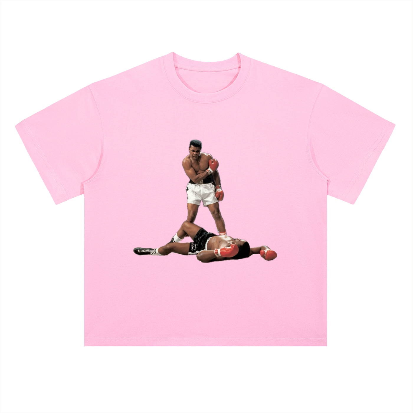 Heavyweight Drop Shoulder Cotton T-Shirt Muhammad Ali