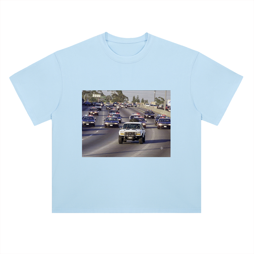 Heavyweight Drop Shoulder Cotton T-Shirt OJ Bronco