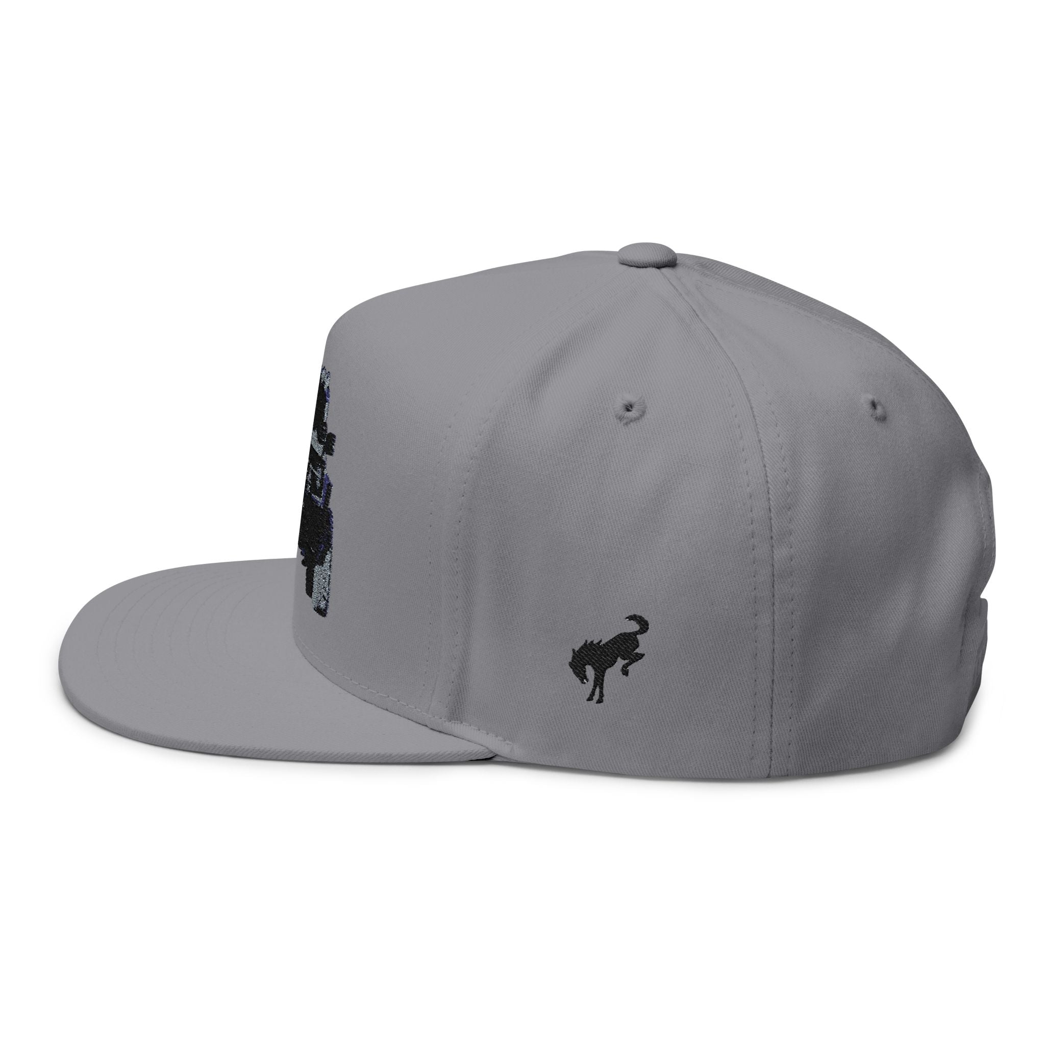 Flat Bill Cap (Embroidery)