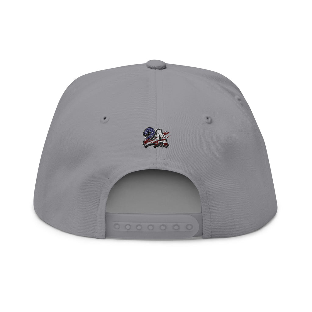 Flat Bill Cap (Embroidery)