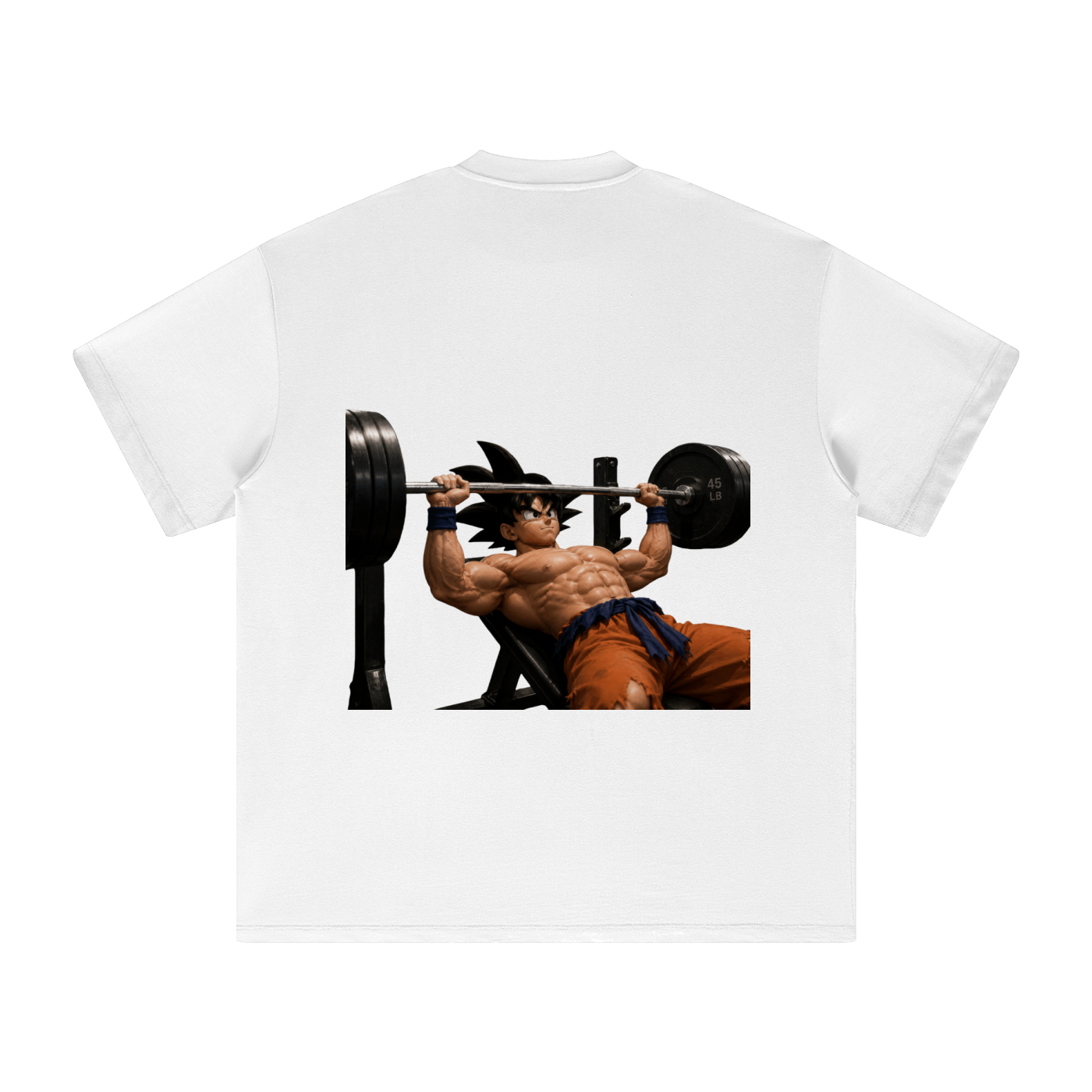 Heavyweight Earth Tone T-Shirt Goku gym
