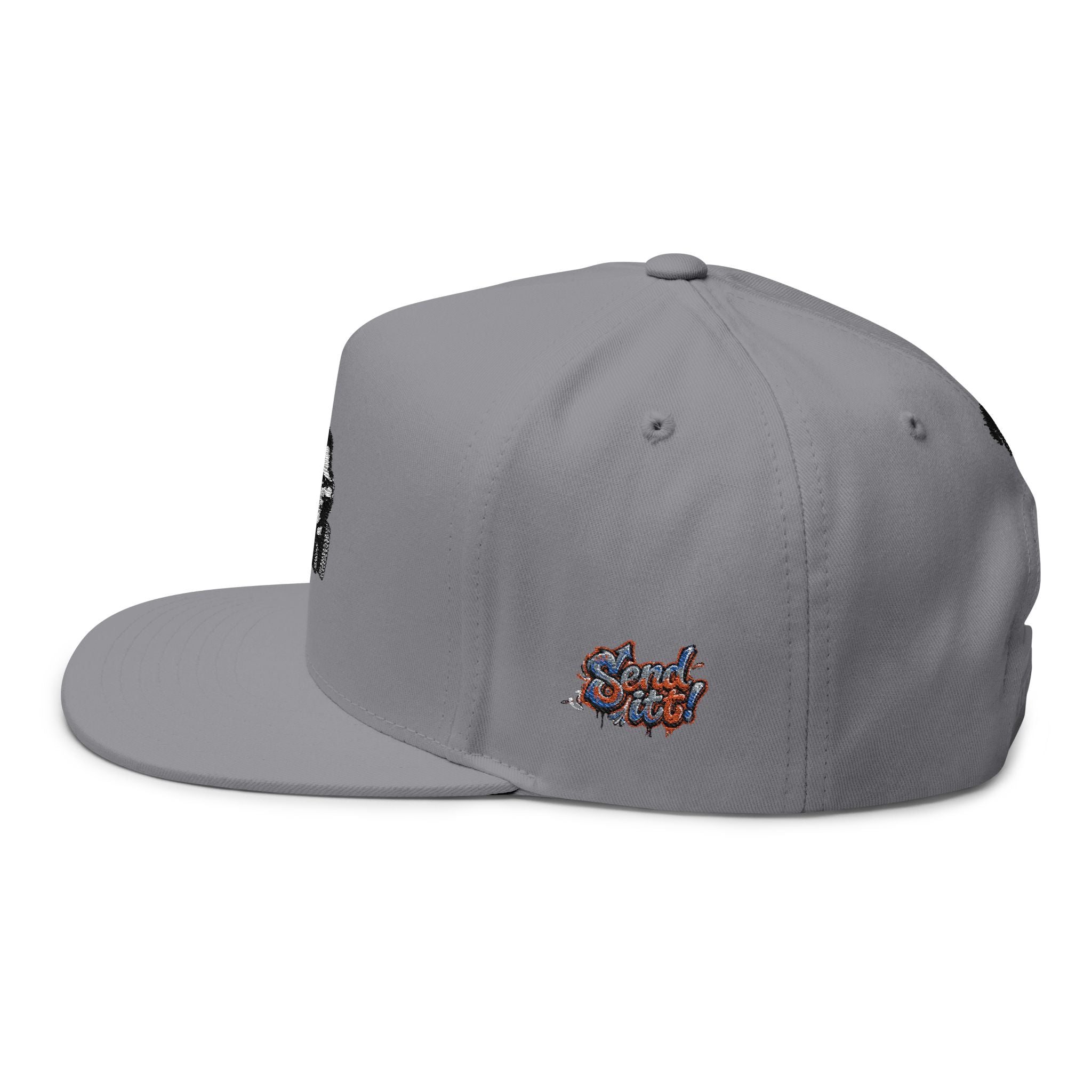 Flat Bill Cap (Embroidery)