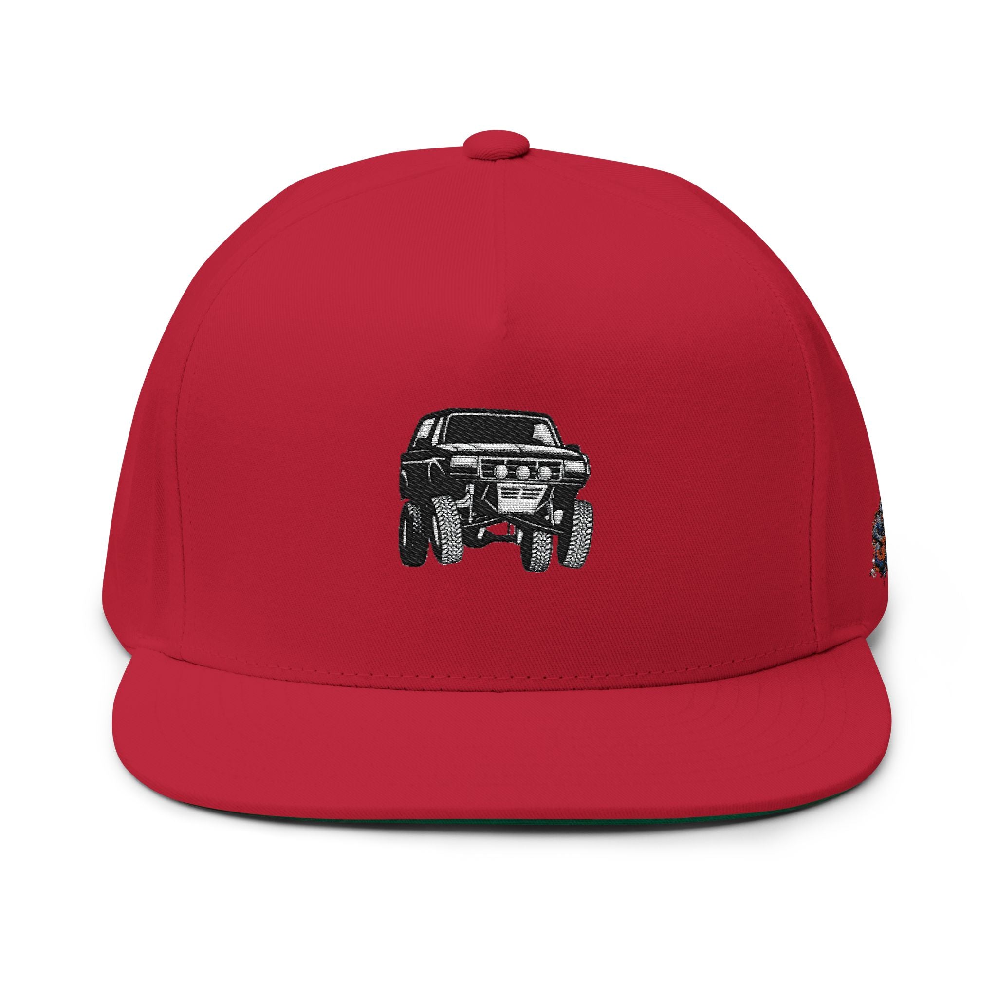 Flat Bill Cap (Embroidery)