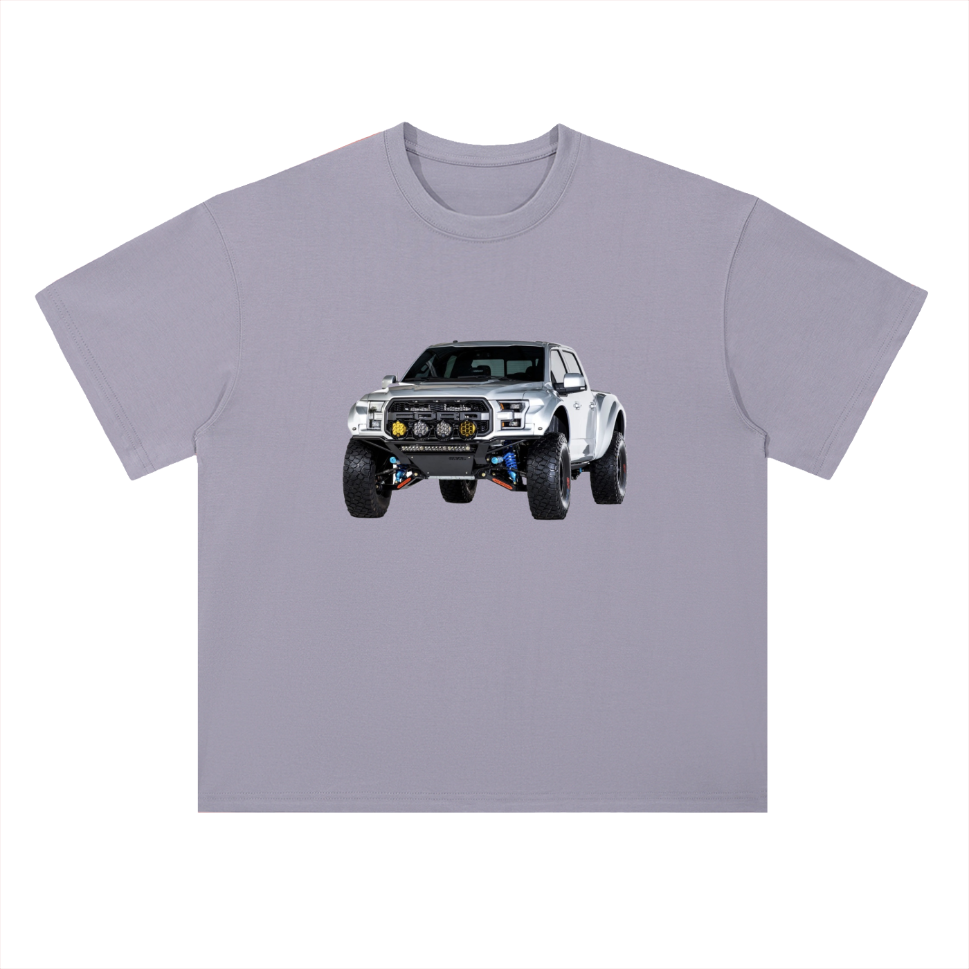 Heavyweight Drop Shoulder Cotton T-Shirt Raptor