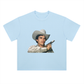 Heavyweight Drop Shoulder Cotton T-Shirt Chalino 45