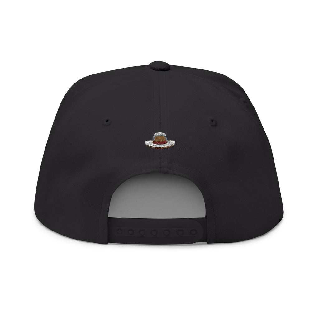 Flat Bill Cap (Embroidery)