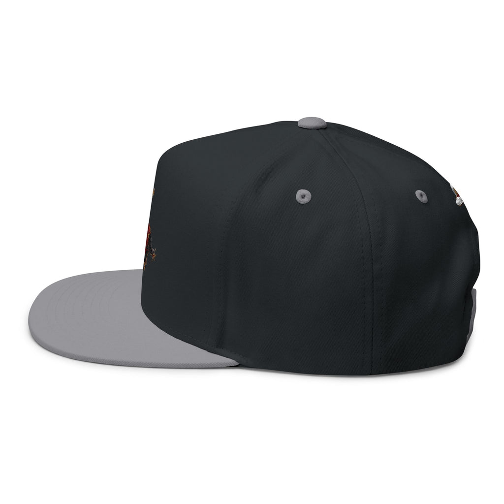 Flat Bill Cap (Embroidery)