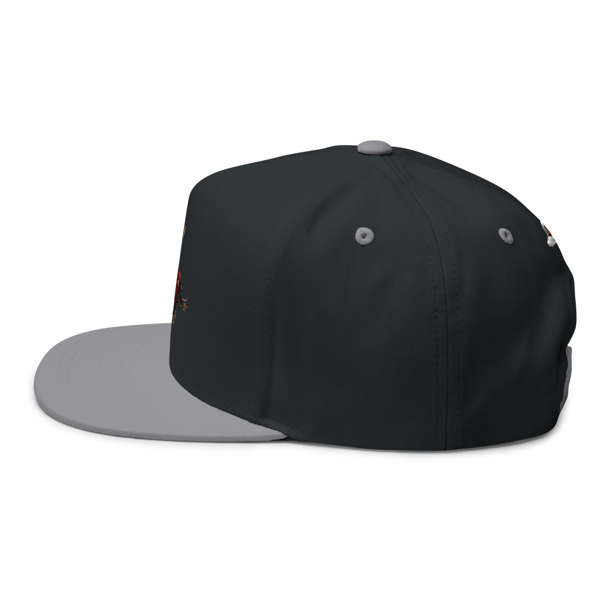 Flat Bill Cap (Embroidery)