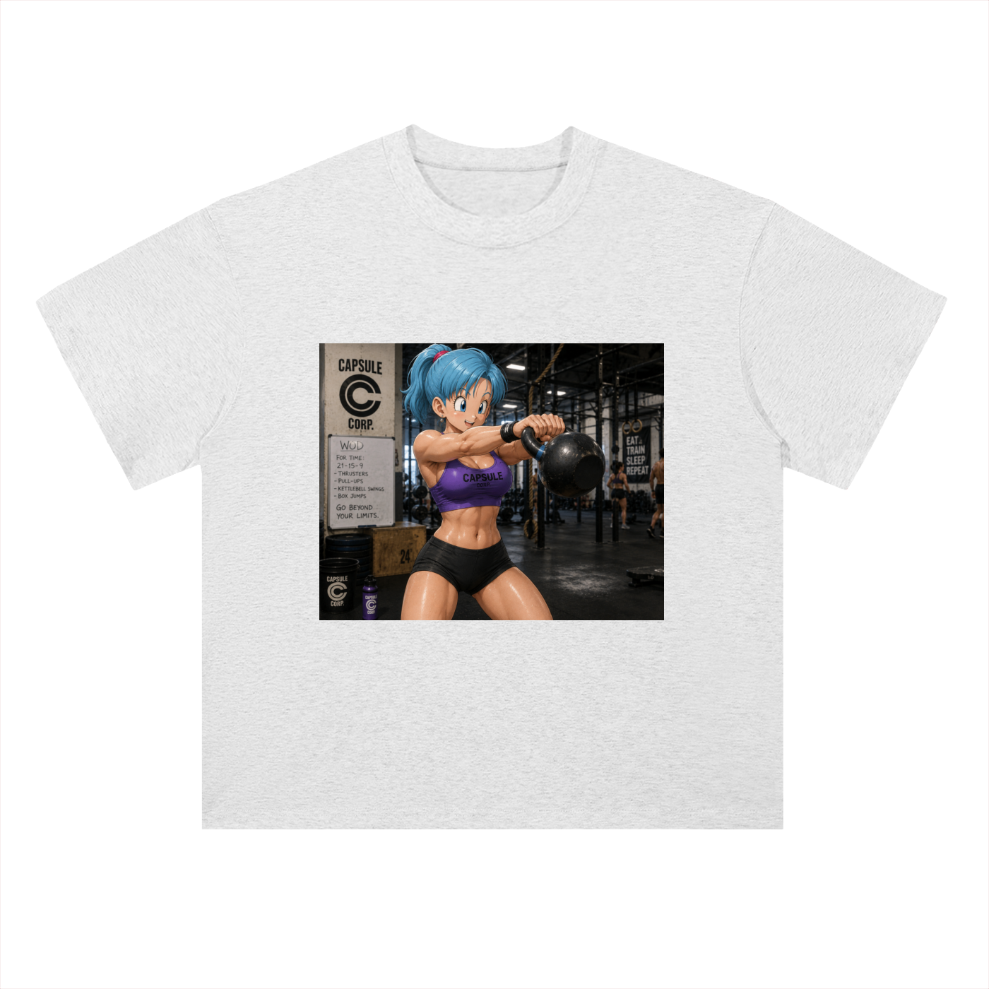 Heavyweight Drop Shoulder Cotton T-Shirt Bulma