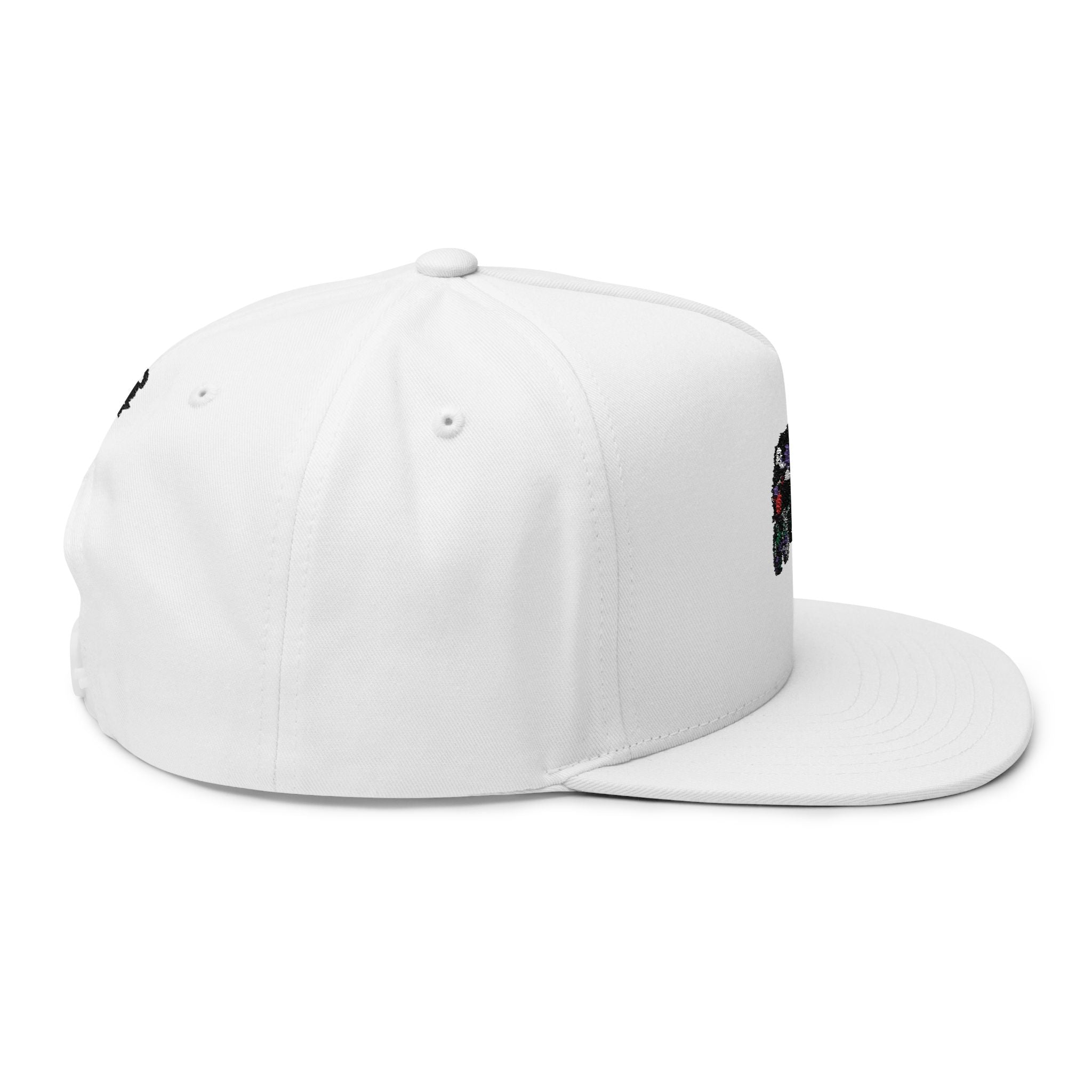 Flat Bill Cap (Embroidery)