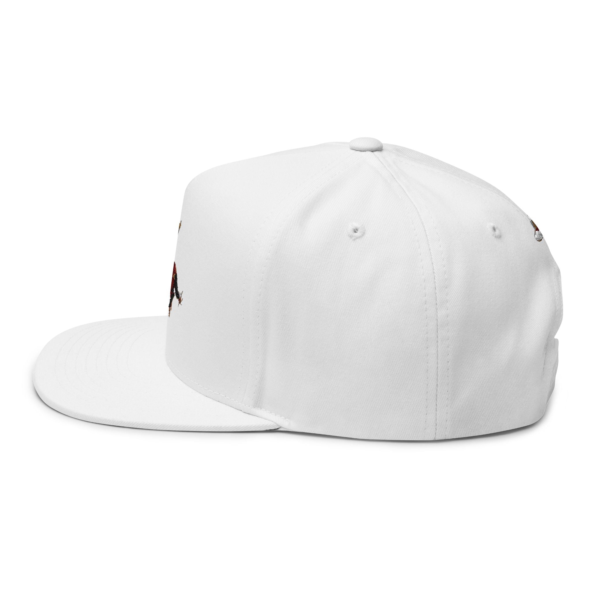 Flat Bill Cap (Embroidery)