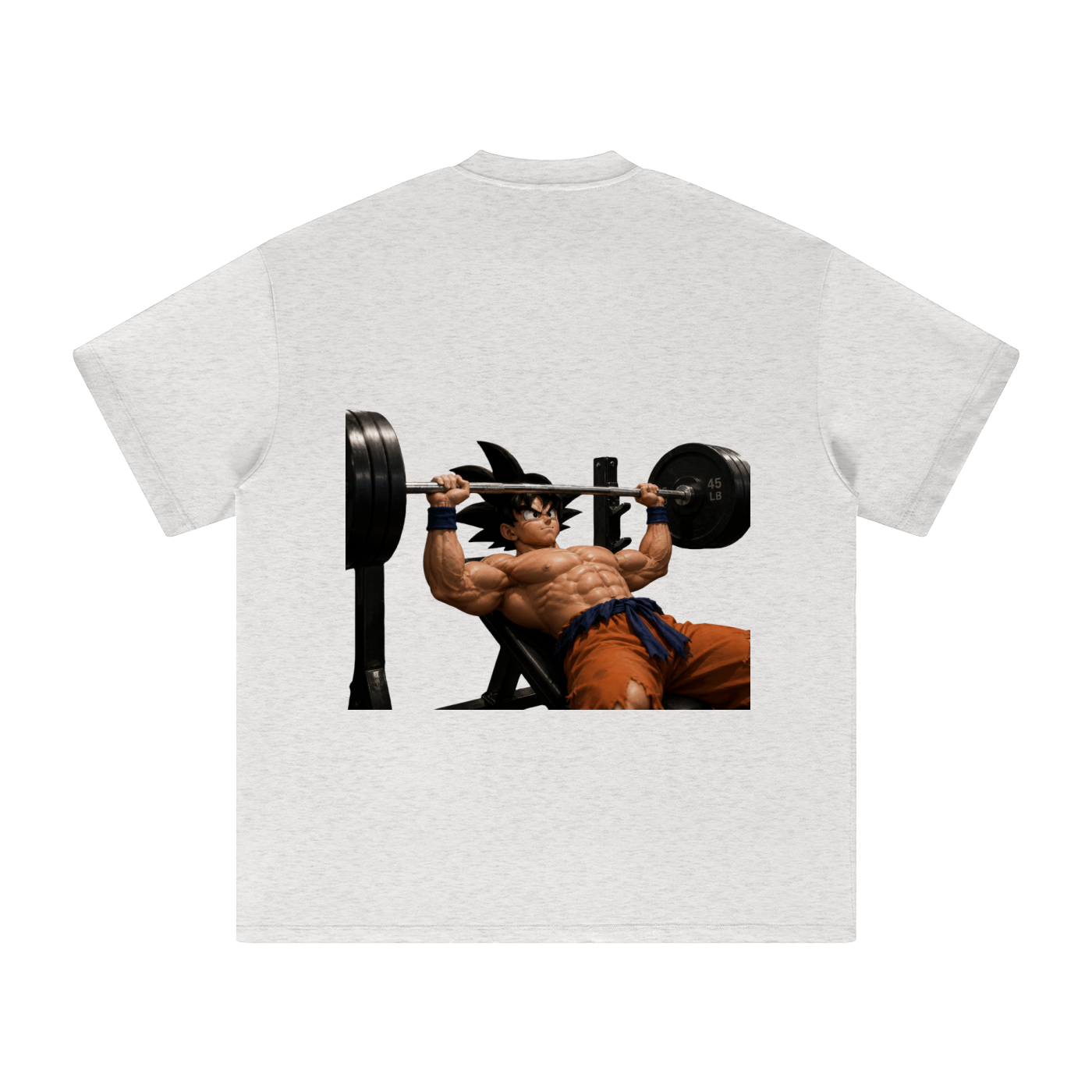 Heavyweight Earth Tone T-Shirt Goku gym