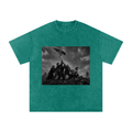 Snow Washed Oversized Cotton T-Shirt Nightmare