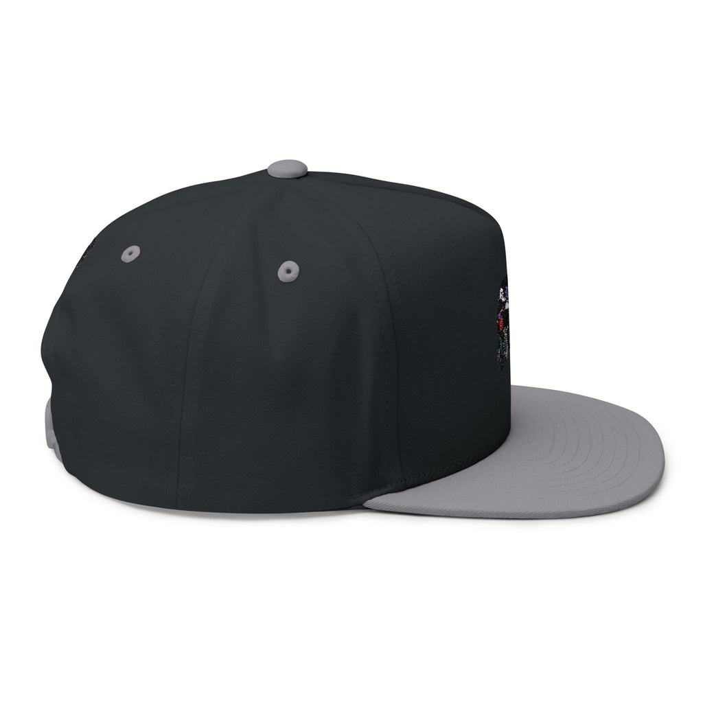 Flat Bill Cap (Embroidery)