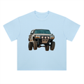 Heavyweight Drop Shoulder Cotton T-Shirt Bronco Baja