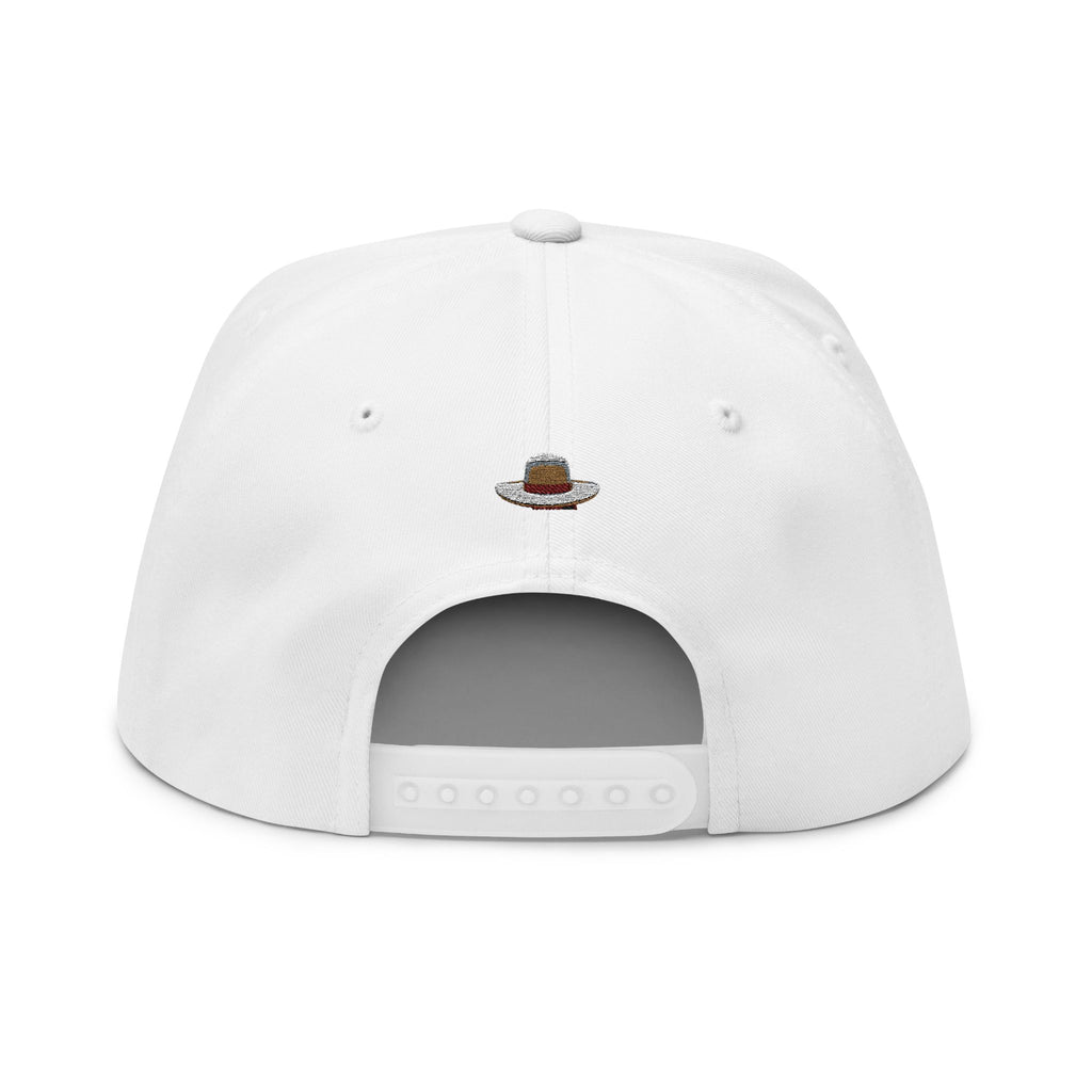 Flat Bill Cap (Embroidery)