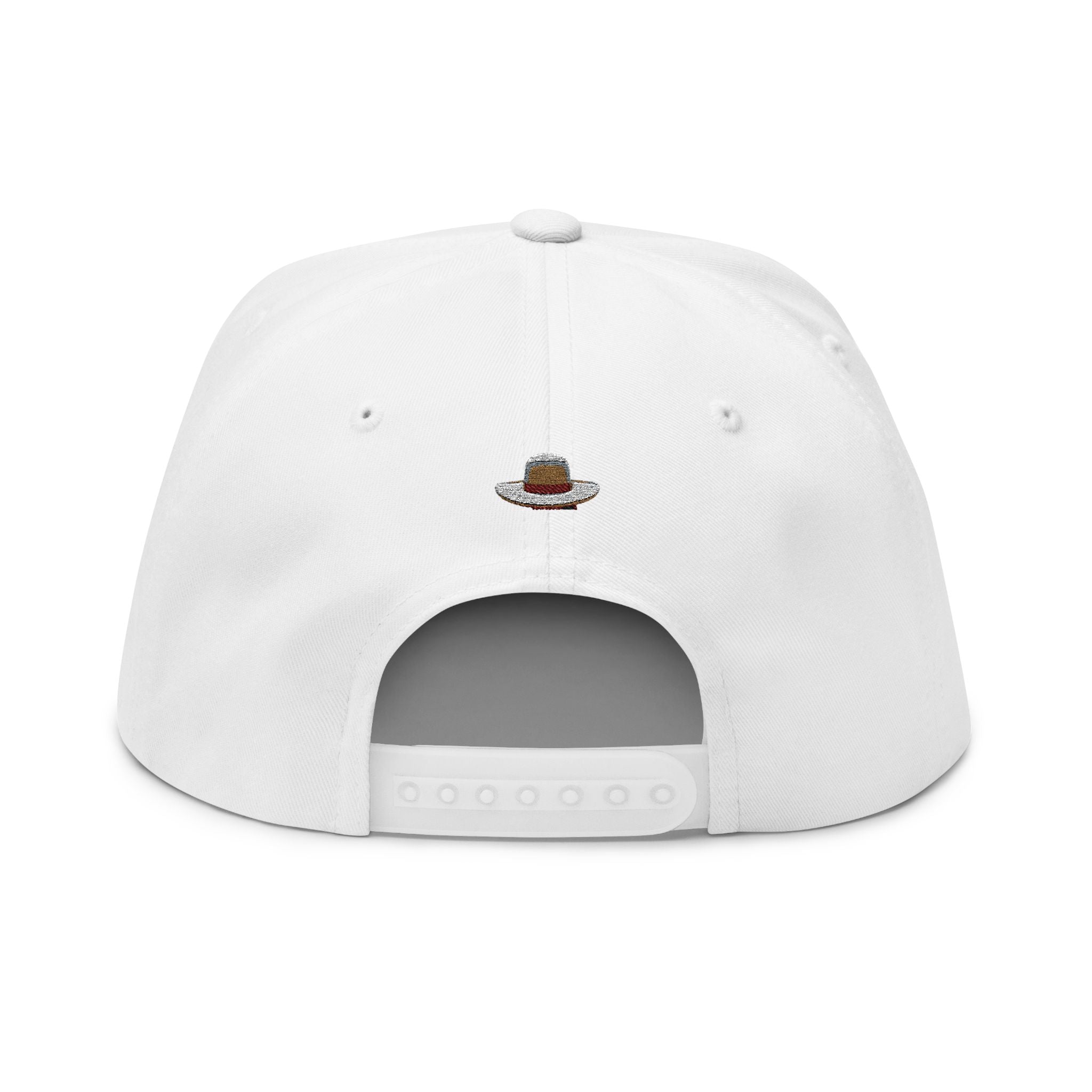 Flat Bill Cap (Embroidery)