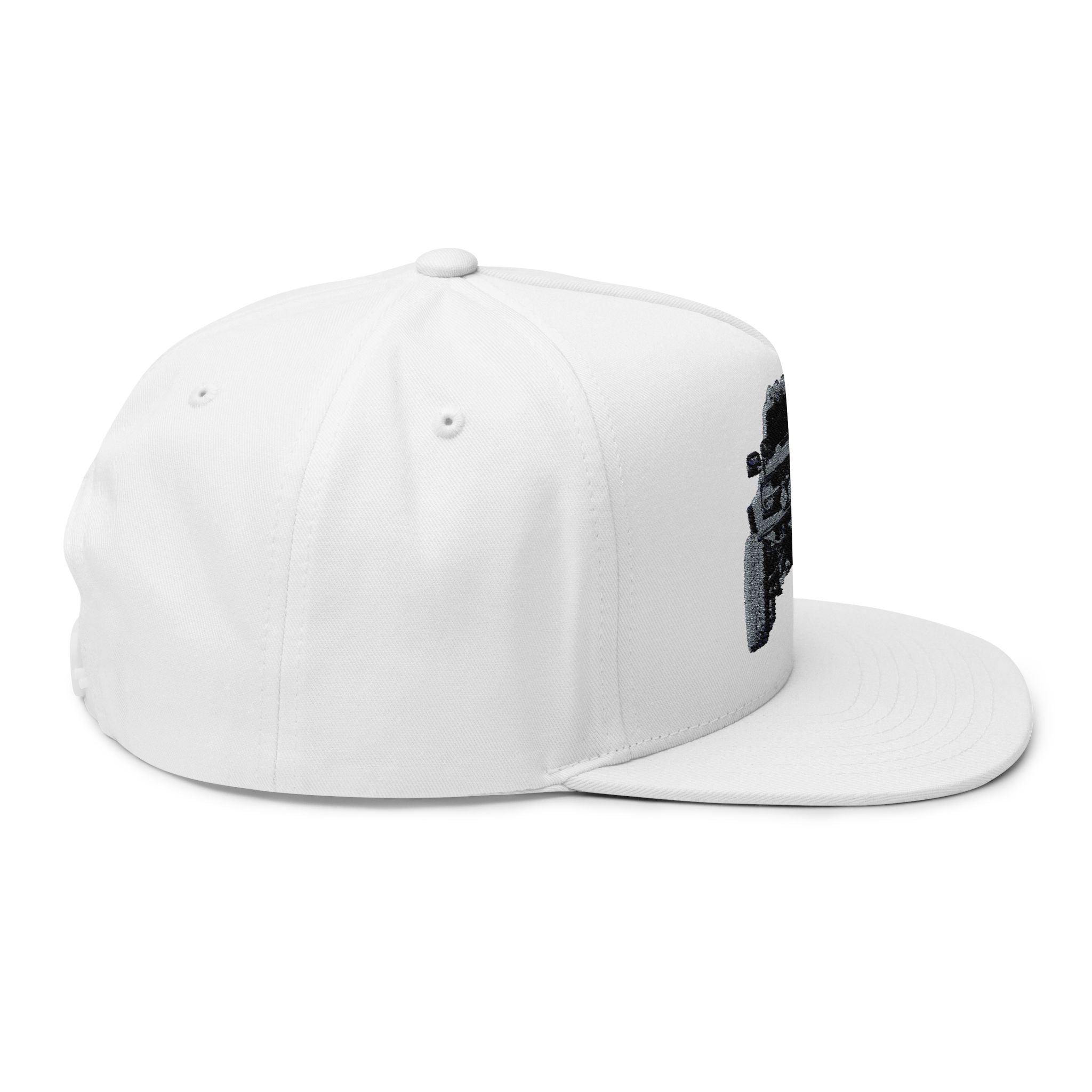 Flat Bill Cap (Embroidery)
