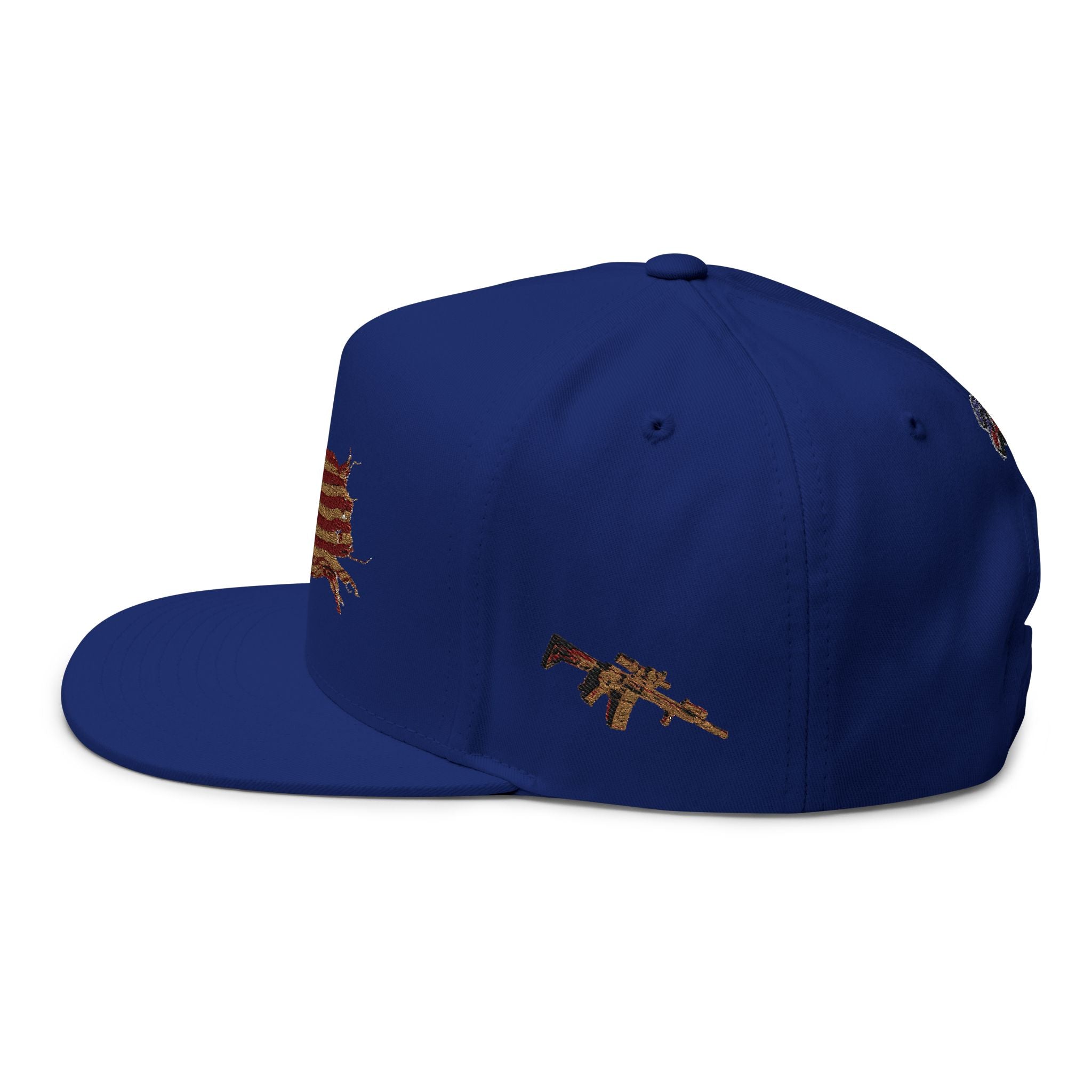 Flat Bill Cap (Embroidery)