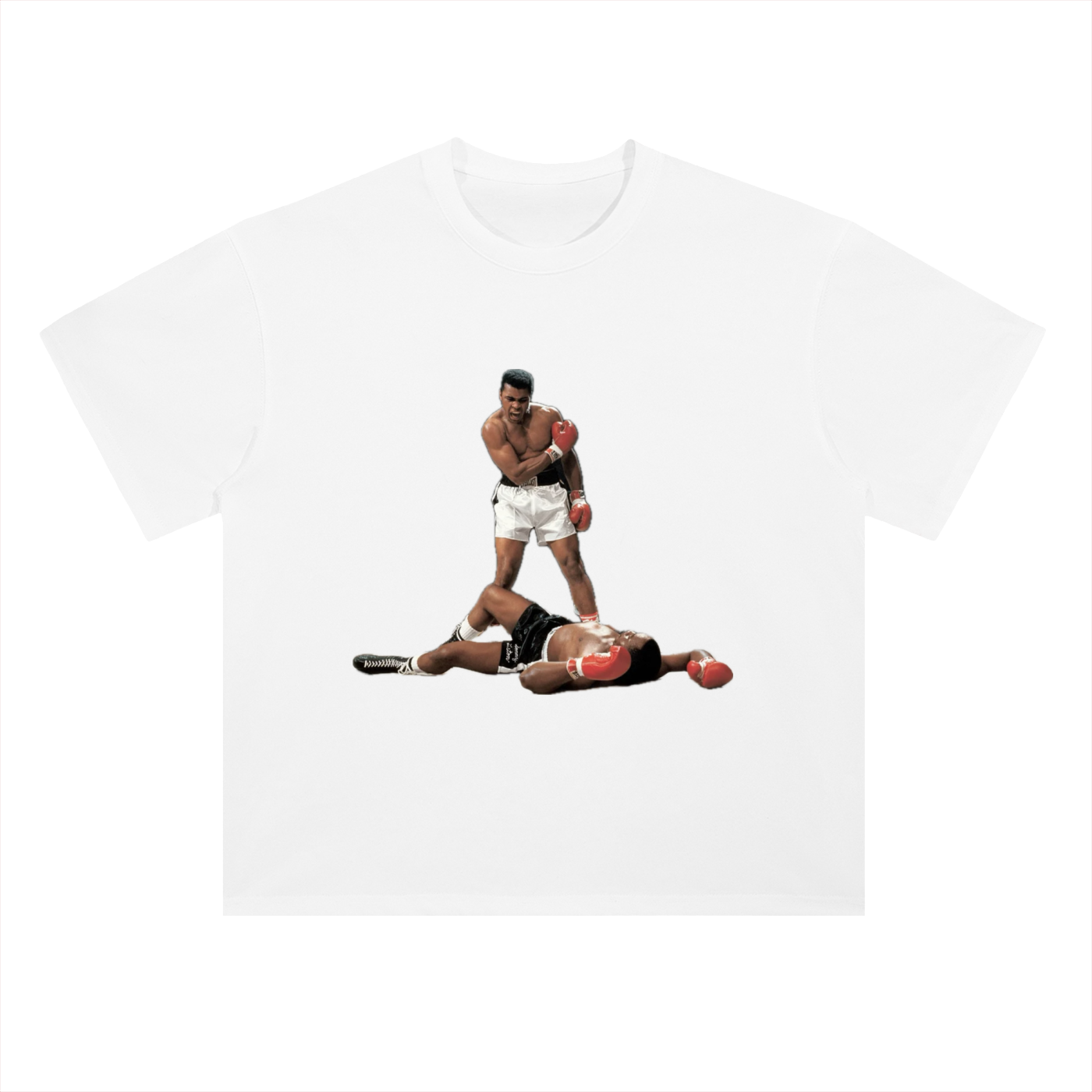 Heavyweight Drop Shoulder Cotton T-Shirt Muhammad Ali
