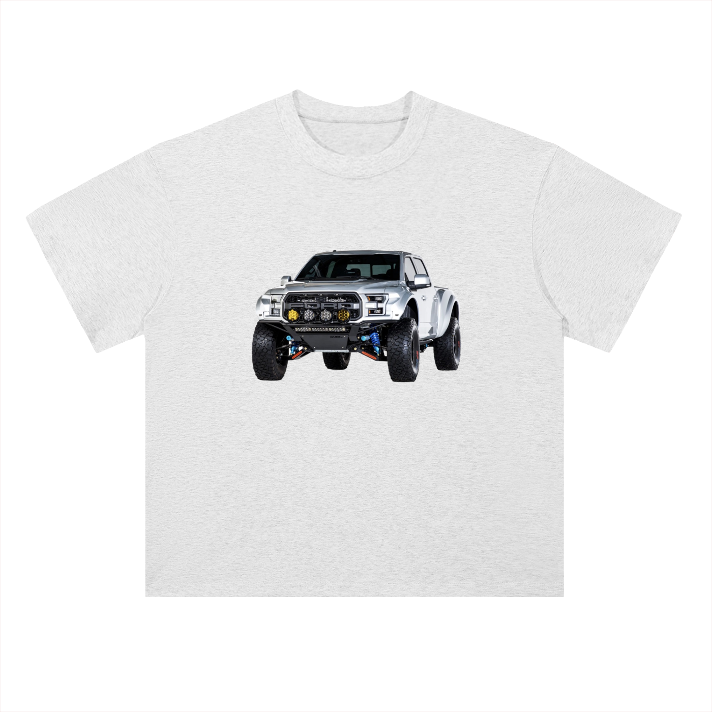 Heavyweight Drop Shoulder Cotton T-Shirt Raptor