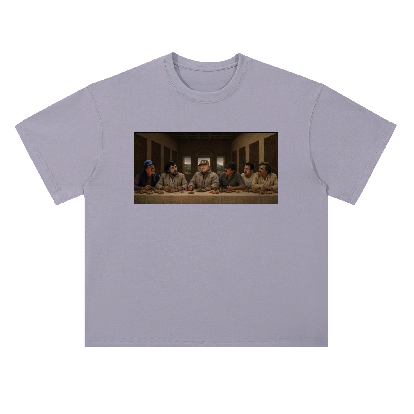 Heavyweight Drop Shoulder Cotton T-Shirt Narco supper