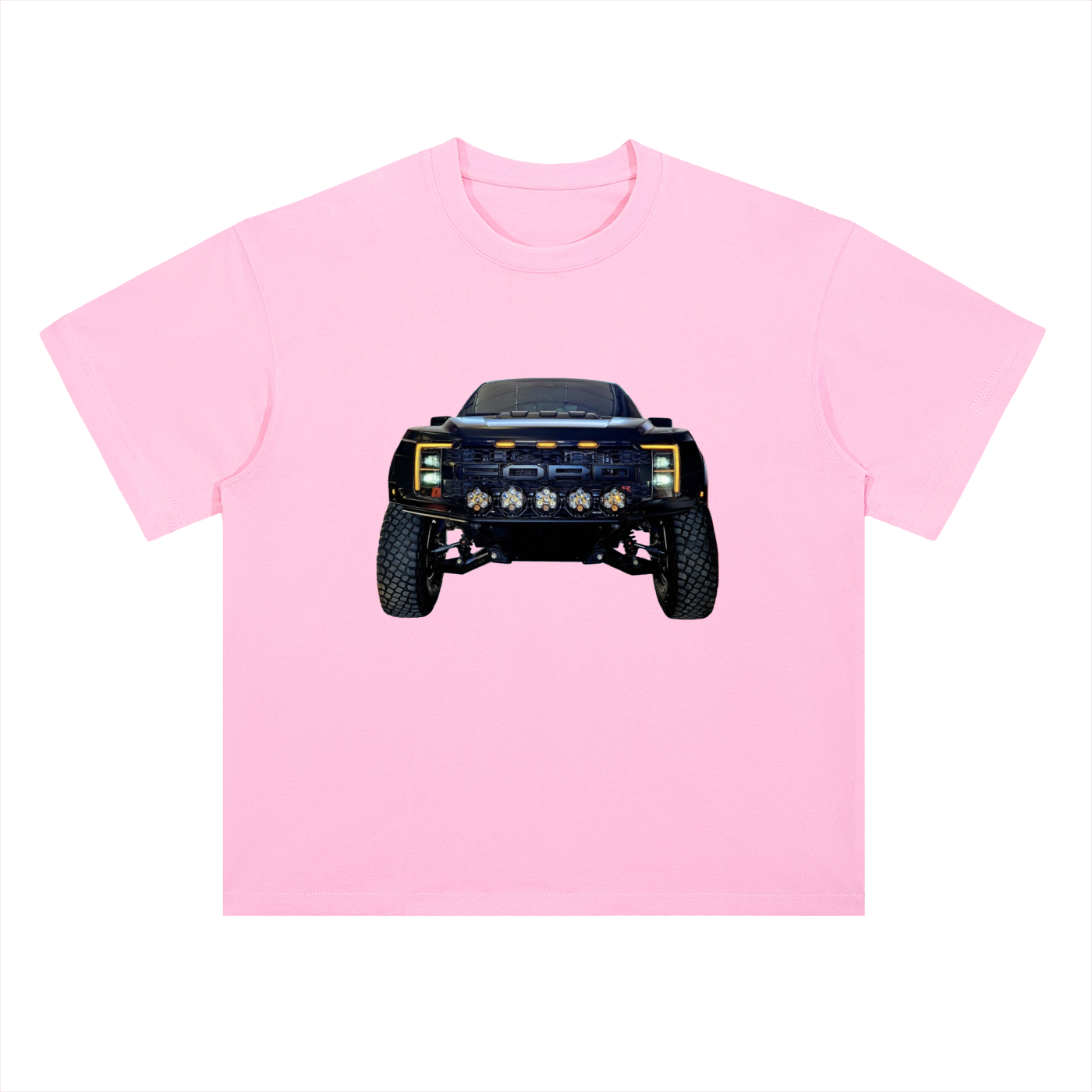 Heavyweight Drop Shoulder Cotton T-Shirt Raptor