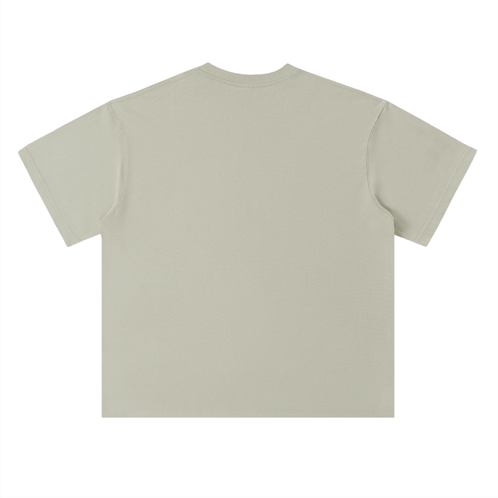 Heavyweight Drop Shoulder Cotton T-Shirt Tyson pose