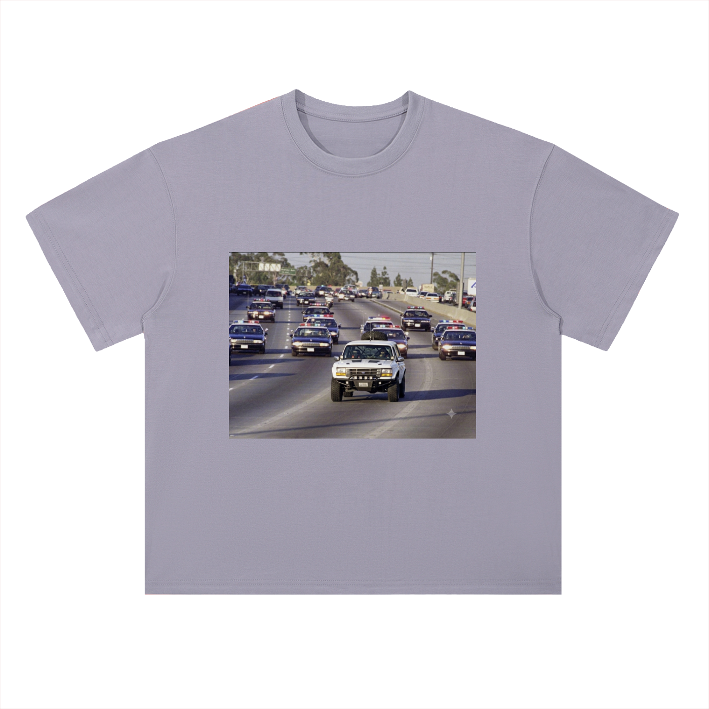Heavyweight Drop Shoulder Cotton T-Shirt OJ Bronco