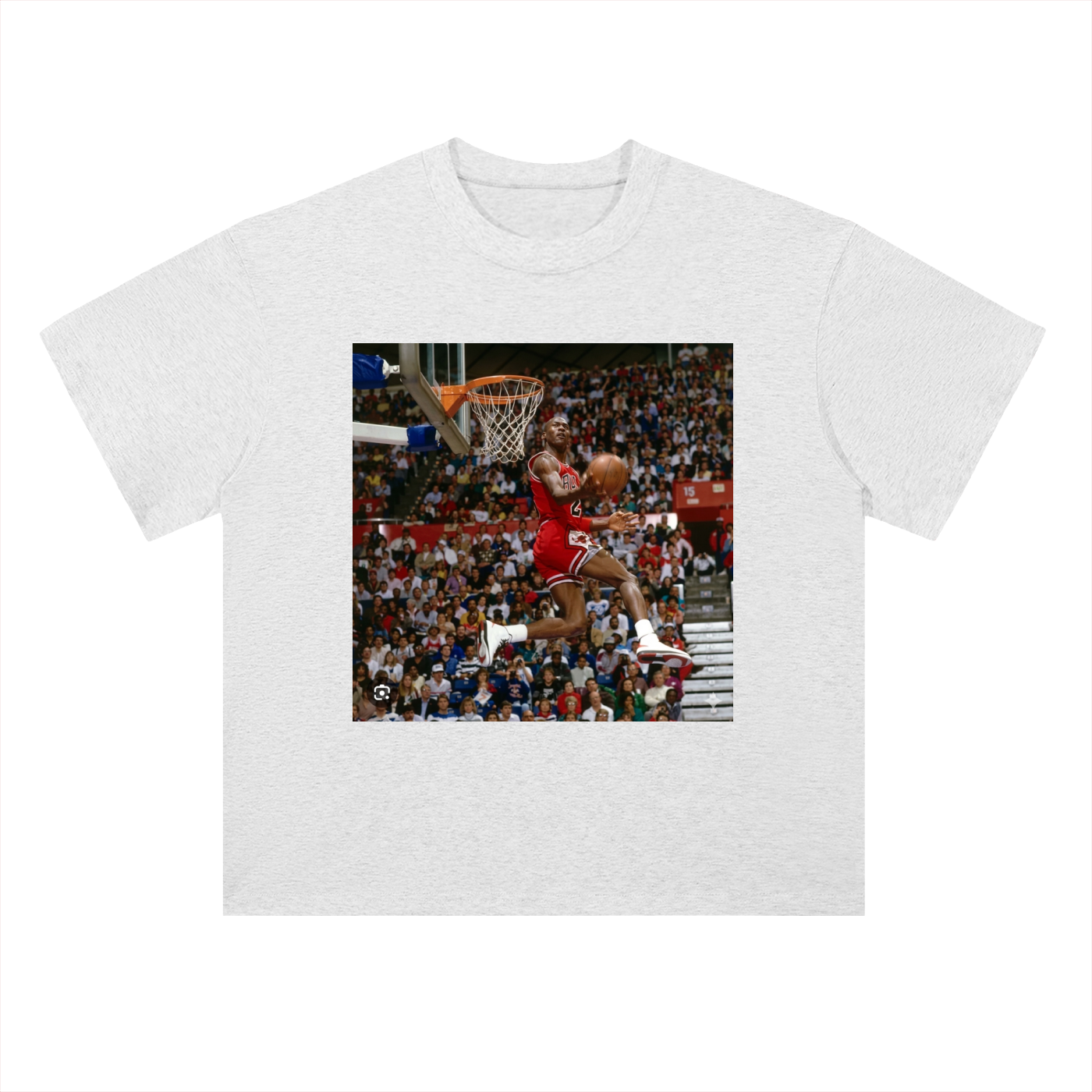 Heavyweight Drop Shoulder Cotton T-Shirt Jordan