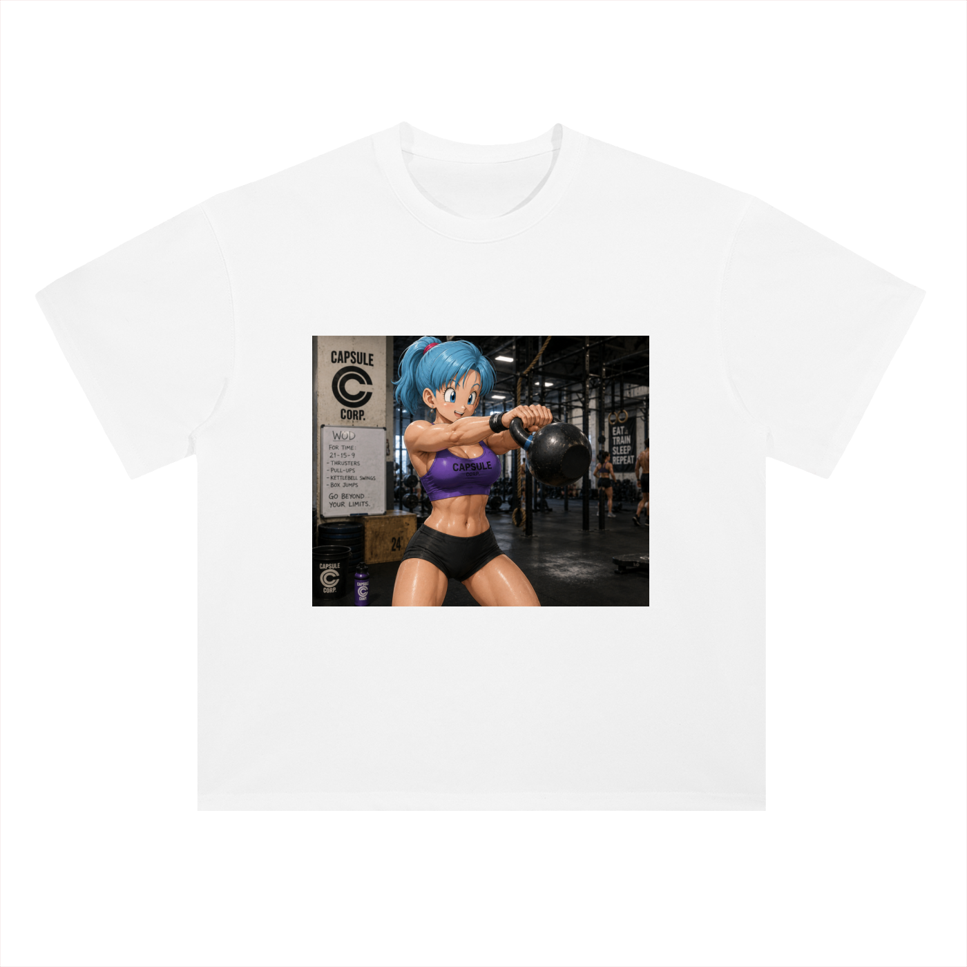 Heavyweight Drop Shoulder Cotton T-Shirt Bulma