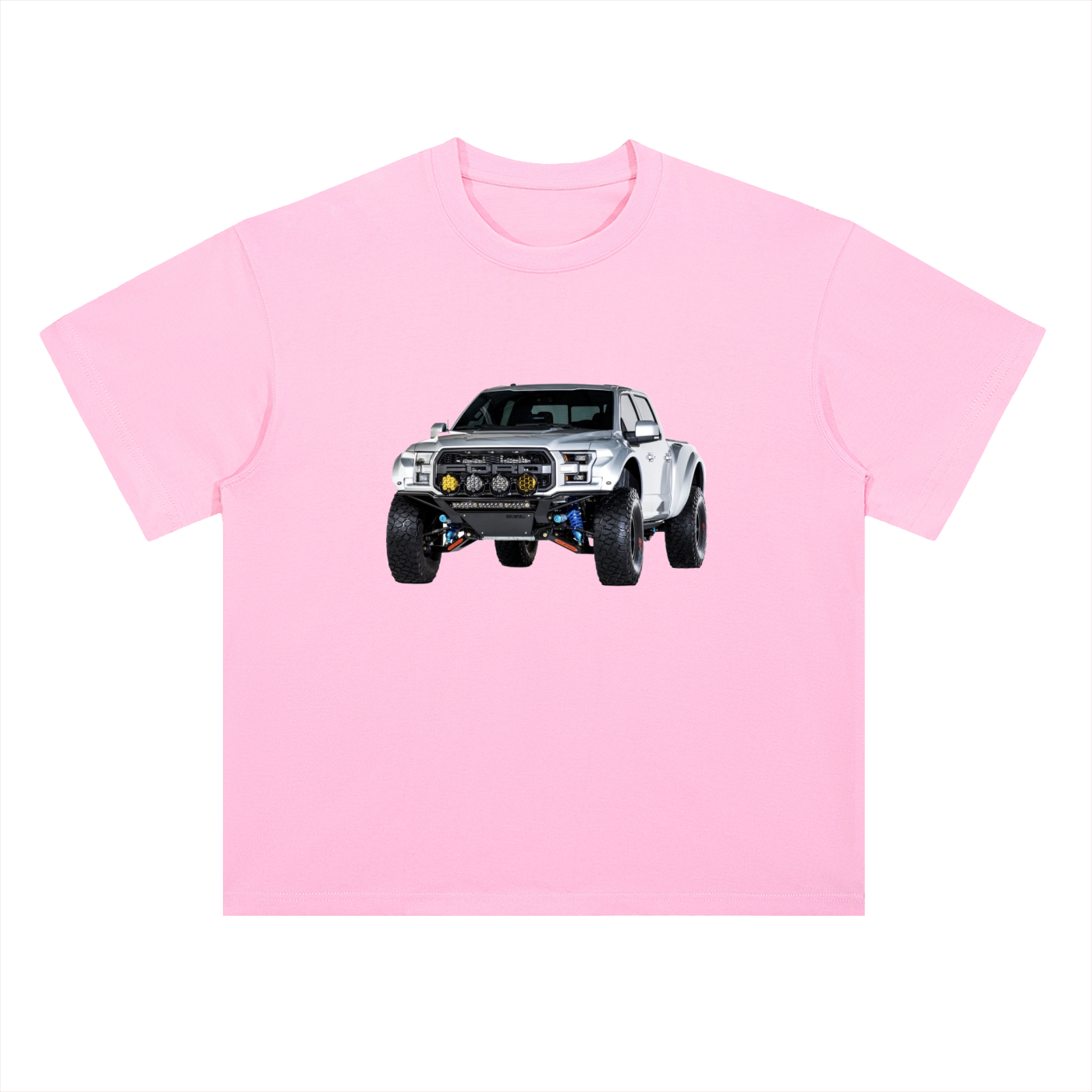 Heavyweight Drop Shoulder Cotton T-Shirt Raptor