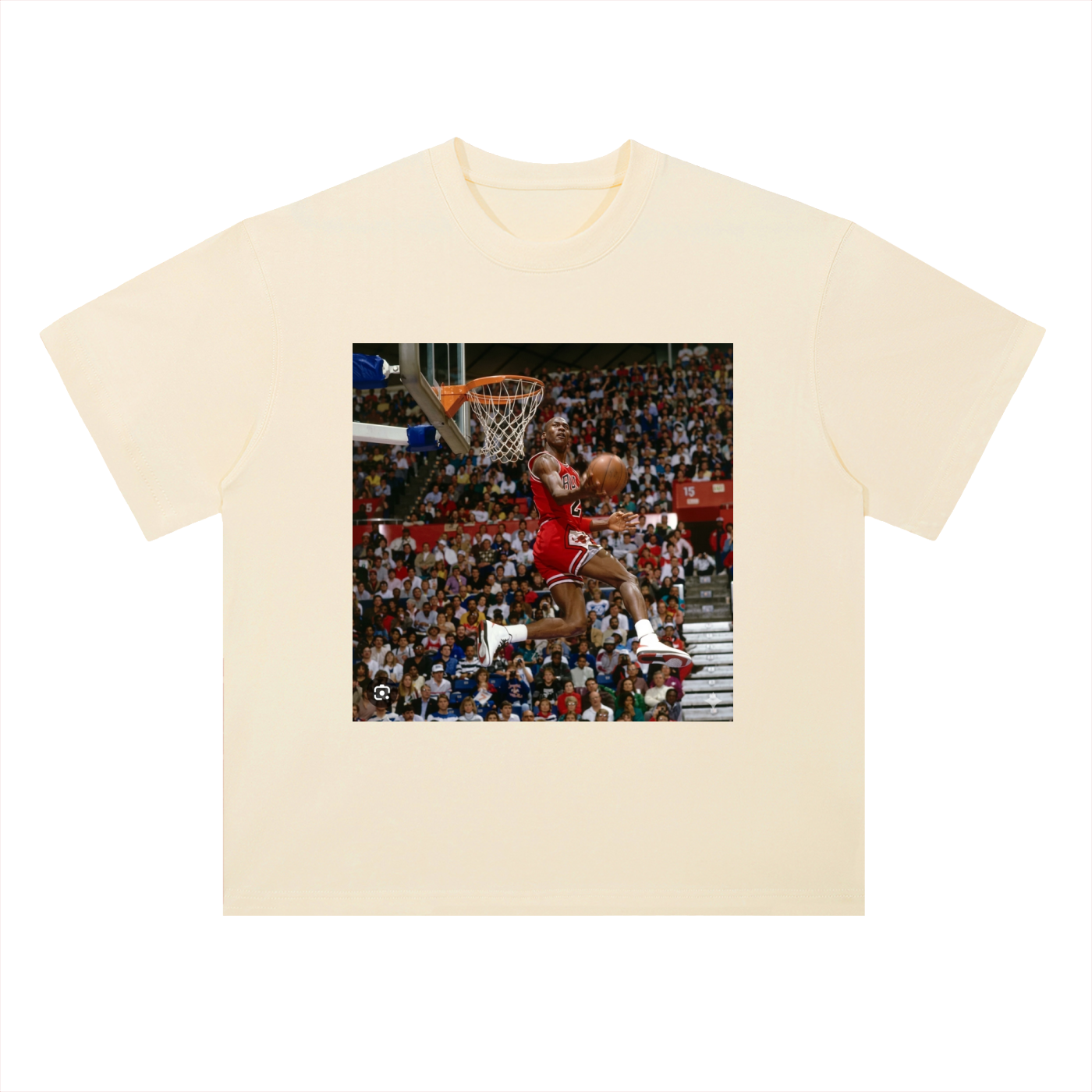 Heavyweight Drop Shoulder Cotton T-Shirt Jordan