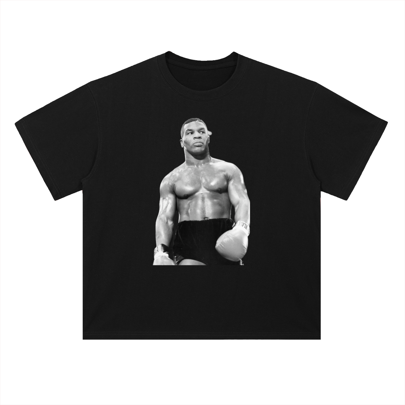 Heavyweight Drop Shoulder Cotton T-Shirt Tyson pose
