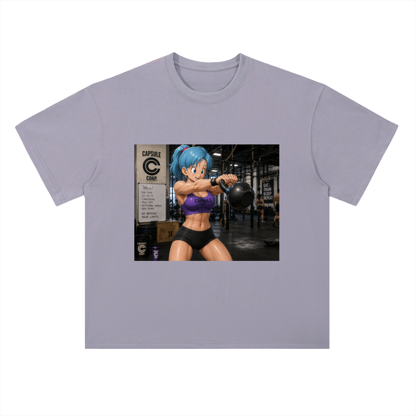 Heavyweight Drop Shoulder Cotton T-Shirt Bulma