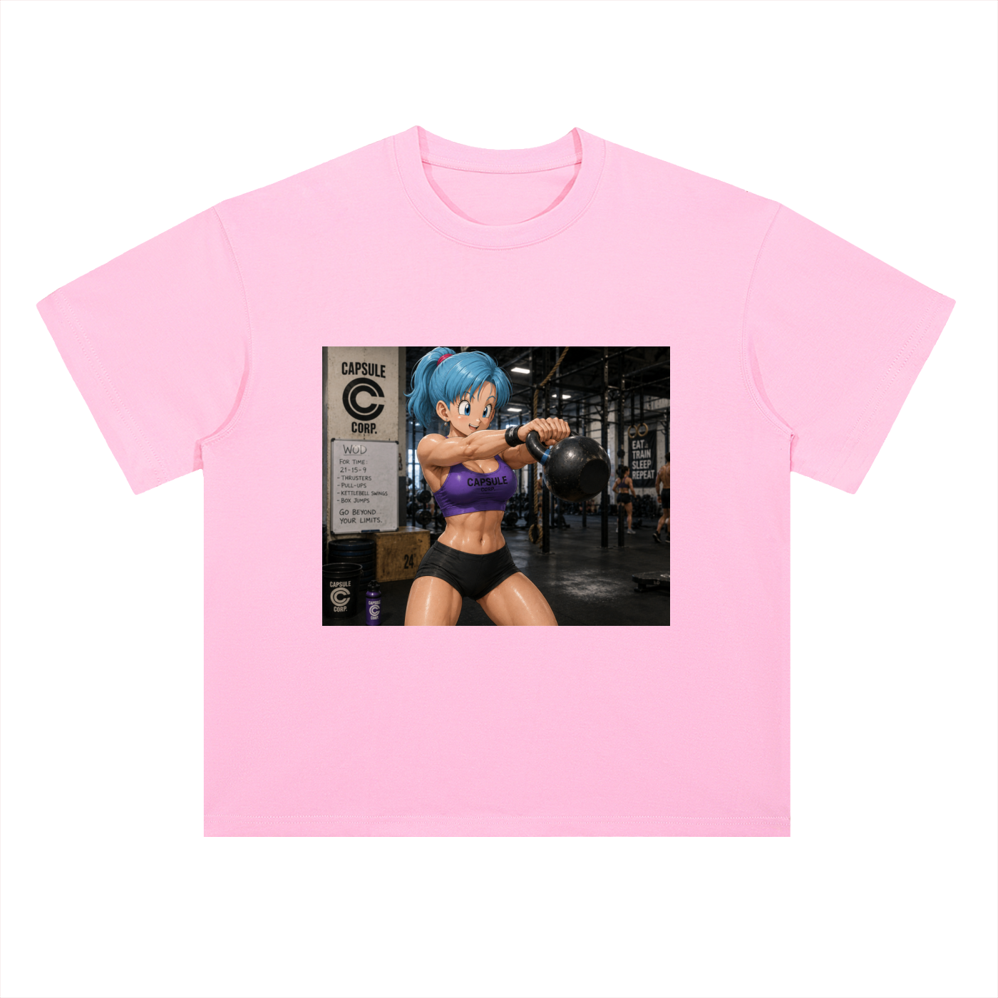 Heavyweight Drop Shoulder Cotton T-Shirt Bulma