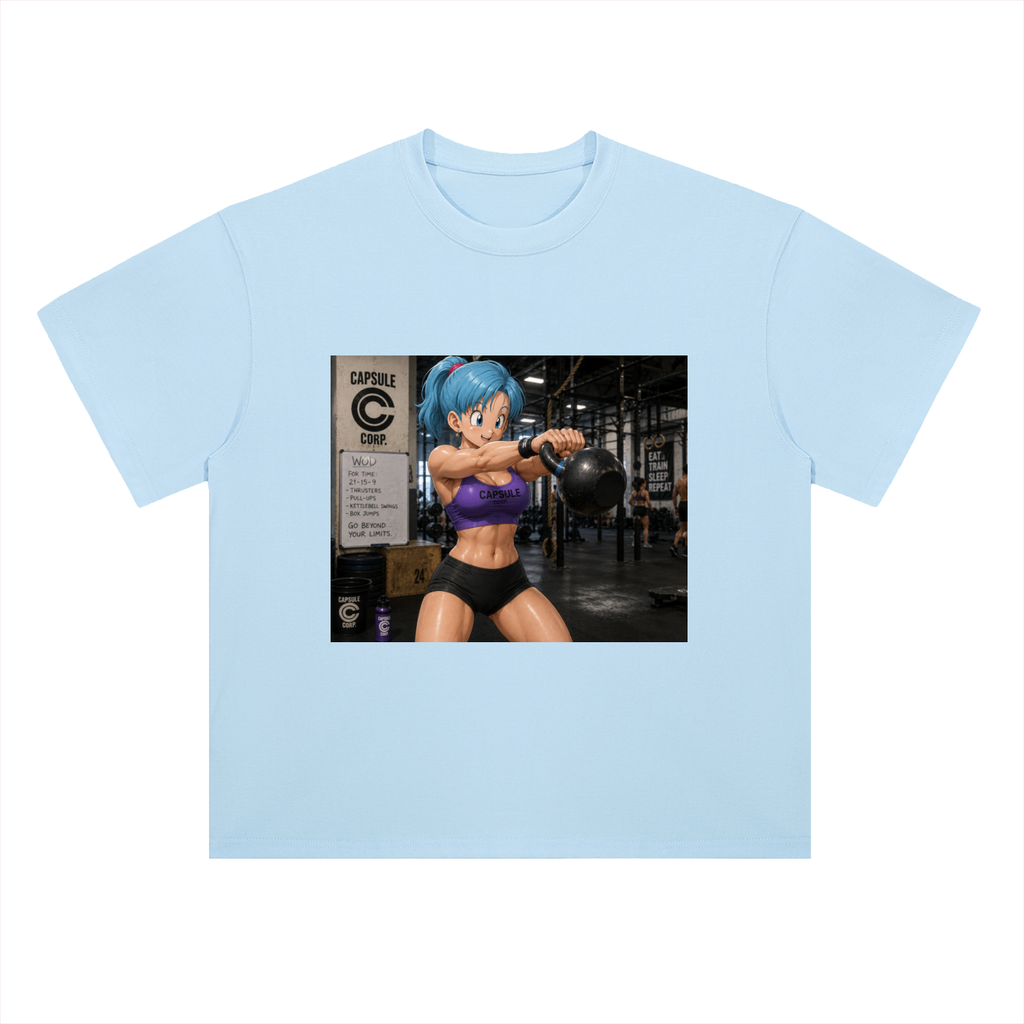 Heavyweight Drop Shoulder Cotton T-Shirt Bulma