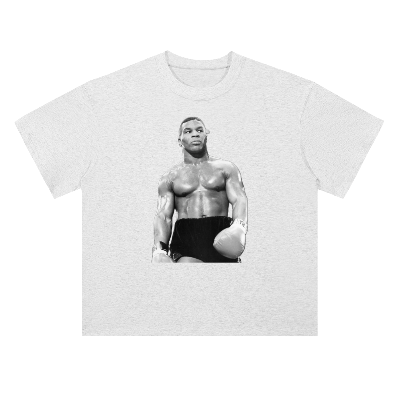 Heavyweight Drop Shoulder Cotton T-Shirt Tyson pose