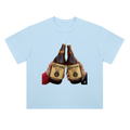 Heavyweight Drop Shoulder Cotton T-Shirt caguama beer toast