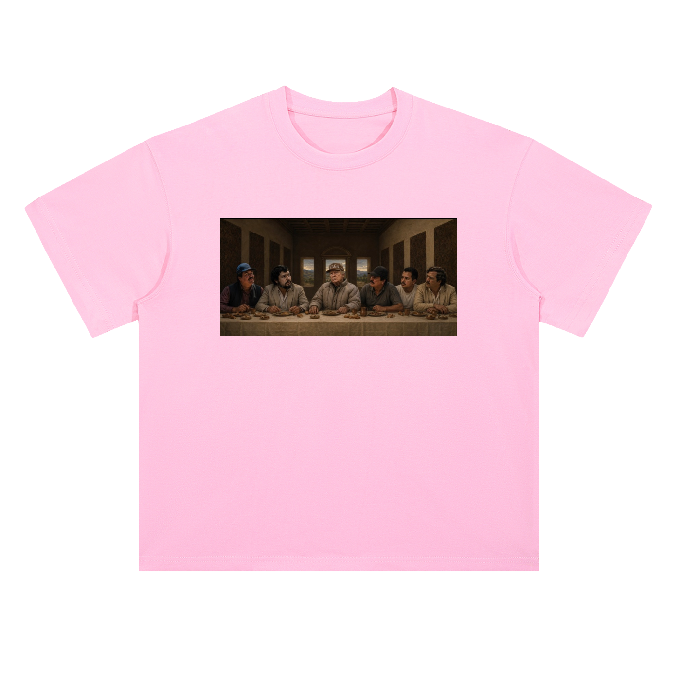 Heavyweight Drop Shoulder Cotton T-Shirt Narco supper